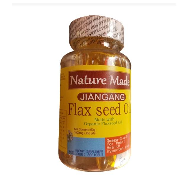 Jiangang Flax Seed Oil Capsules